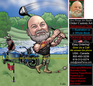 Mayor Retirement Caricature...