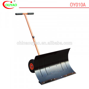 Snow Mover with wheel/ Snow Pusher Cart/Snow Shovel