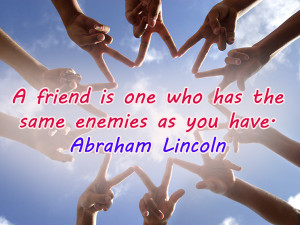 Abraham Lincoln Friendship Quotes Wallpaper