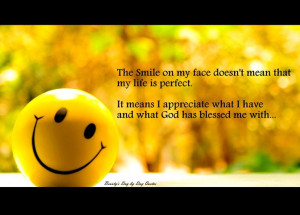Don't forget to smile :D