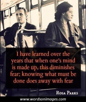 Rosa parks quotes