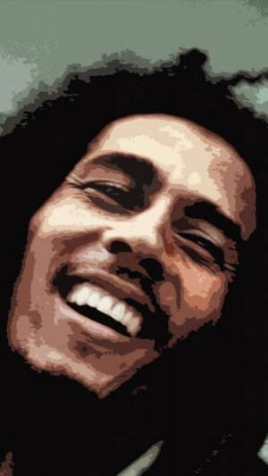 540x960 Wallpaper bob marley, smile, dreadlocks, quote, phrase
