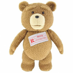 Talking Ted Bear Deluxe with Sounds X Rated 24 inch Plush Soft Toy