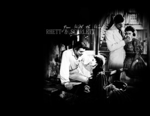 Scarlett O'Hara and Rhett Butler - scarlett-ohara-and-rhett-butler Fan ...