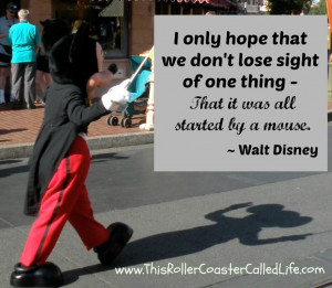 walt disney quotes it all started with a mouse