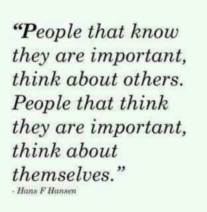 How to #selflessness