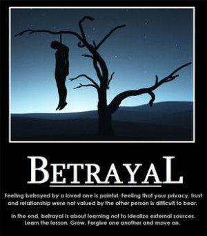 What would you do if a close friend Betrayed you?