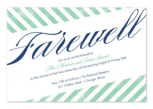 Farewell Party Invitation Quotes