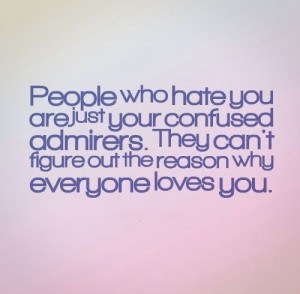 quotes about jealous people and haters
