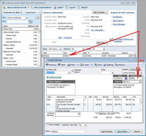 ... created in quickbooks you can review and or edit it in quickbooks as