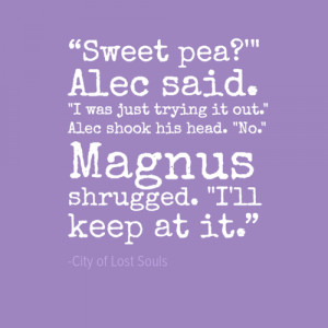 Alec & Magnus Malec quotes