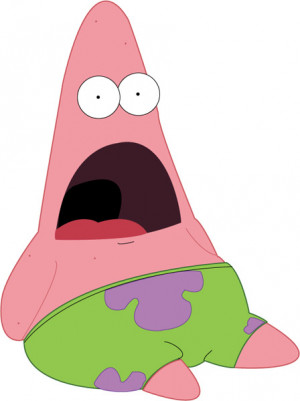 Patrick Star from Spongebob the movie, from my favorite part of the ...