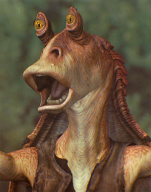 ... text from English to Gungan to see how Jar-Jar Binks would say it