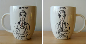 Bioshock Infinite Lutece Twins Quotes Made to order // lutece coffee