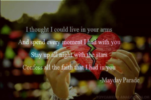 mayday parade quotes from songs