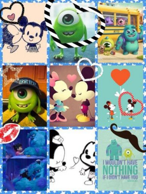... minnie mouse, monsters inc, monsters university, sully, mike wasoski