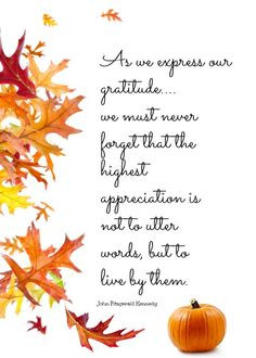 appreciation Free printable. Print and frame for your Thanksgiving ...