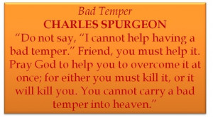 bad temper