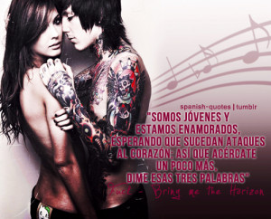 citas espanol bring me the horizon spanish quotes