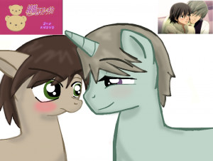 Anime to MLP: Junjou romantica- Misaki and Usagi by ...