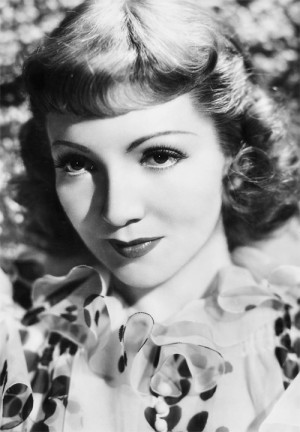 bridiequilty / # Claudette Colbert # gifset # quote