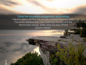 John Muir Mountains Quote
