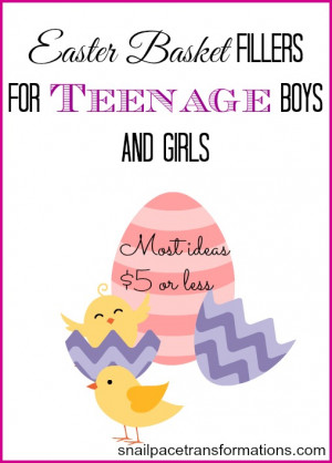 easter baskets ideas for teens