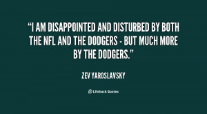 ... by both the NFL and the Dodgers - but much more by the Dodgers