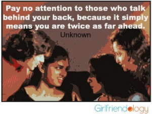 Girlfriendology quote gossip women support women
