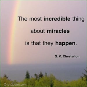 Miracles Quote