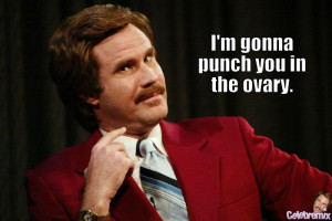 Will Ferrell Anchorman Quotes