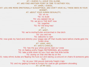 tags: # Tavros Nitram # Gamzee Makara # Tavros Quotes