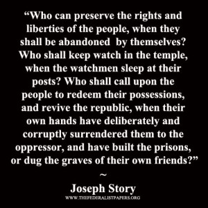 Justice Joseph Story appointed by President James Madison in 1811