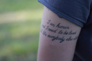 beautiful, love, quote, tattoo, the smiths