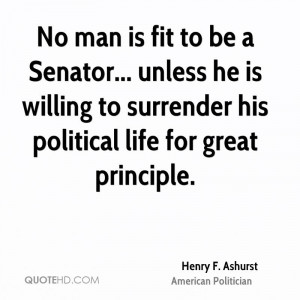 Henry F. Ashurst Quotes