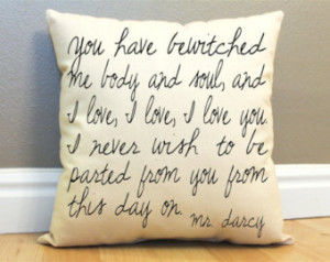 Popular items for mr darcy quote