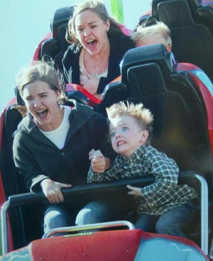 15 Of The Funniest Roller Coaster Photos Of All Time