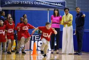 ... 2012 London Summer Olympics and Mrs. Obama's Let's Move! initiative