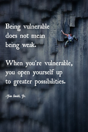 Tackling fear, working through vulnerability, conquering uncertainty ...