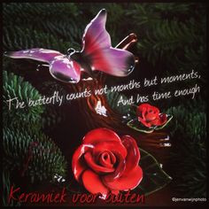 The butterfly counts not (Famous French Ceramic Flower decoration ...