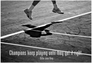 Billie Jean King Quotes On Womens Rights Billie jean king champions