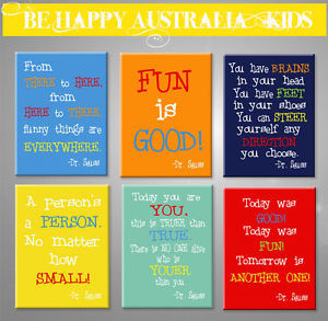 Dr-Seuss-QUOTES-PRINT-STRETCHED-CANVAS-ea-print-is-30cmx40cmx2cm-SOLD ...
