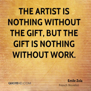 Emile Zola Work Quotes
