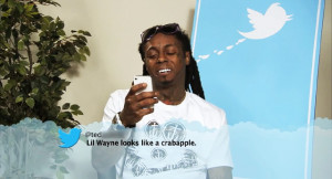 Lil Wayne looks like a crabapple
