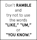 BEST PRACTICES FOR INTERVIEWING