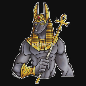 Ancient Egyptian God Anubis
