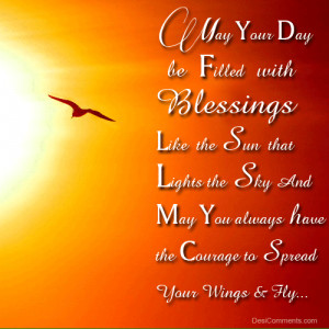May Your Day Be Filled With Blessings