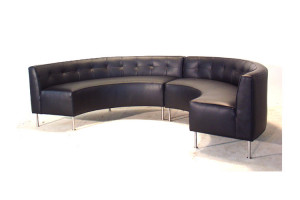 half circle sectional sofa