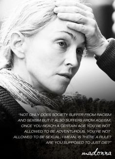 ... jonathan ross interview, ageism, sexism, madonna is the new madonna