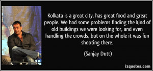 Kolkata is a great city, has great food and great people. We had some ...